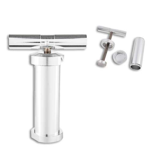 Tobacco Grinder - T-Press Chrome (TBGR036)