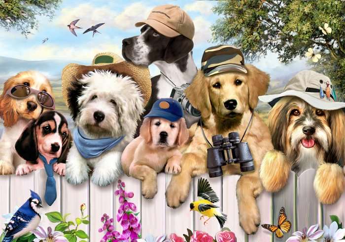 Animal Line-up (100pc Puzzle) (RGS363)