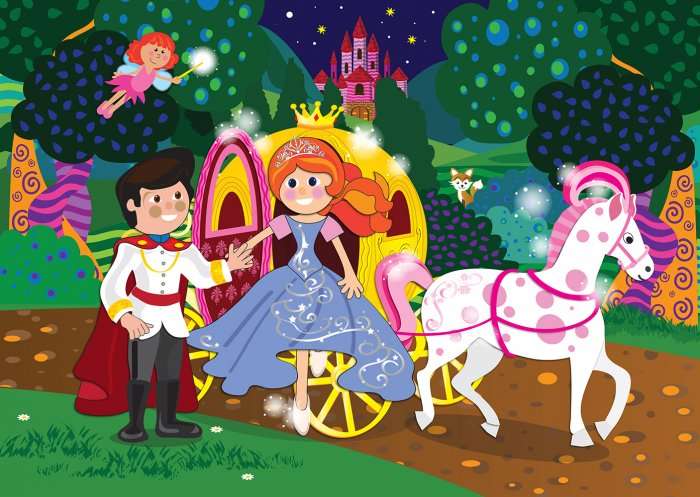 Princess Carriage (18pc Puzzle)
