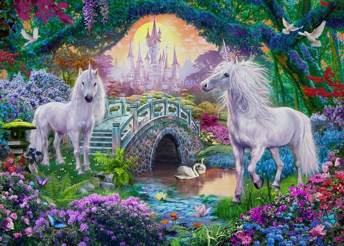 Unicorn Kingdom (60pc Puzzle) (RGS356)