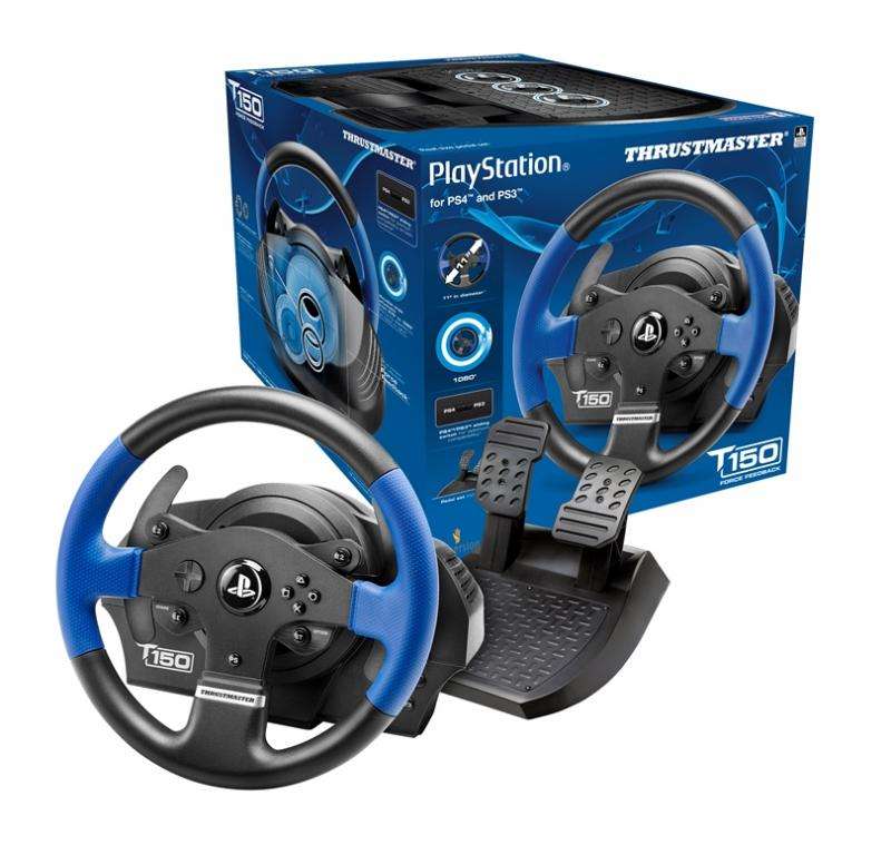 Thrustmaster Steering Wheel - T150FFB (PS4/PS3/PC)