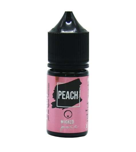 Wicked Jooce E-Cigarette Liquid - Peach 30ml (0mg)
