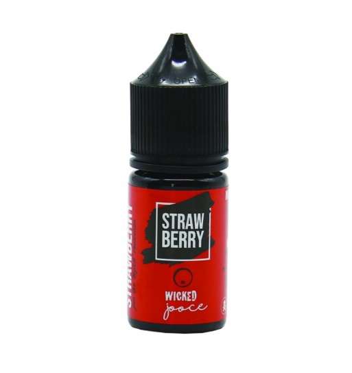 Wicked Jooce E-Cigarette Liquid - Strawberry 30ml (0mg)