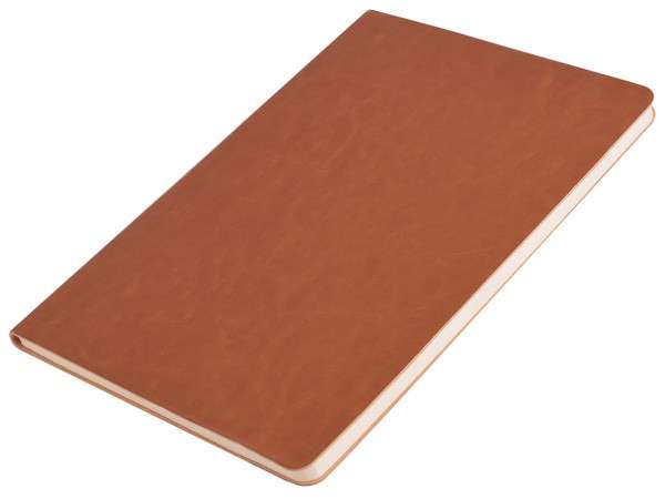 Soft Cover A5 Notebook - brown (ST356NA5)