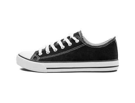 Altitude Unisex Trendi Canvas Sneaker - black