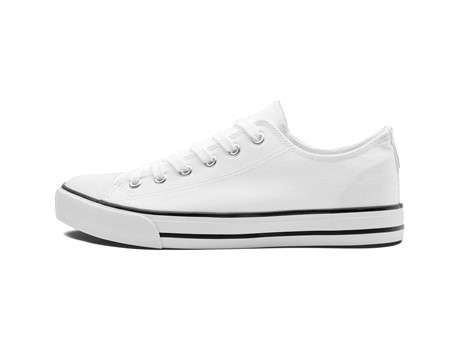Altitude Unisex Trendi Canvas Sneaker - white