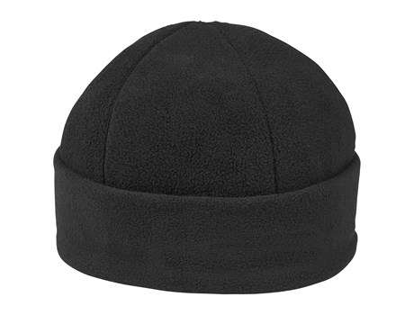 US Basic Alaska Brushed Fleece Beanie - black (Cap-901)