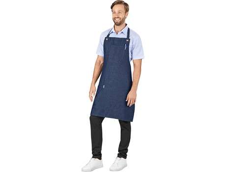 Altitude Crew Bib Apron - dark blue