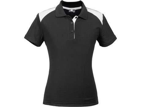 Altitude Apex Golf Shirt - Ladies - black/white