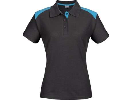 Altitude Apex Golf Shirt - Ladies - cyan