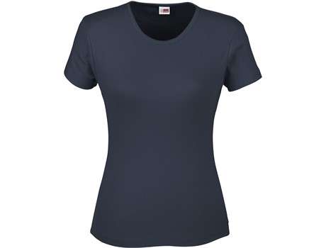 US Basic Ladies California T-Shirt - navy (BAS-9015)