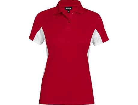 Altitude Championship Golf Shirt - Ladies - red
