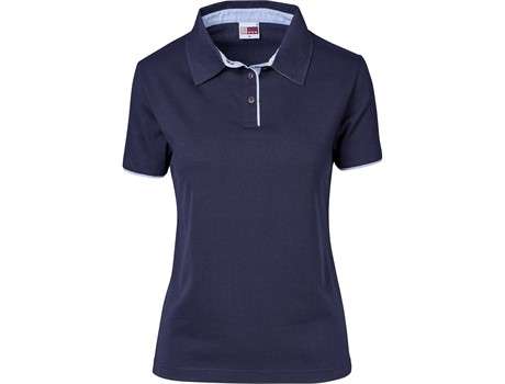 US Basic Delta Golf Shirt - Ladies - navy (BAS-11203)