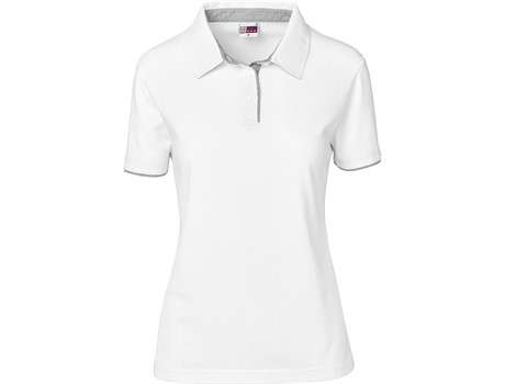 US Basic Delta Golf Shirt - Ladies - white (BAS-11203)