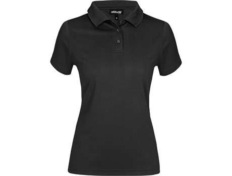 Altitude Distinct Golf Shirt - Ladies - black