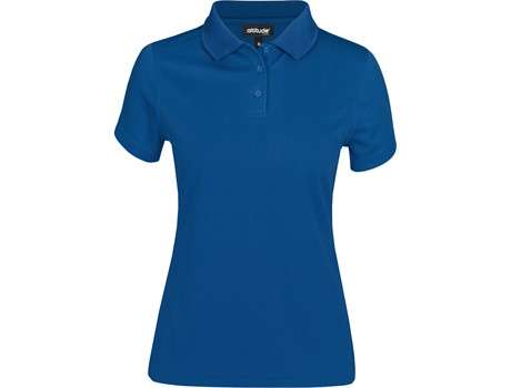 Altitude Distinct Golf Shirt - Ladies - royal blue