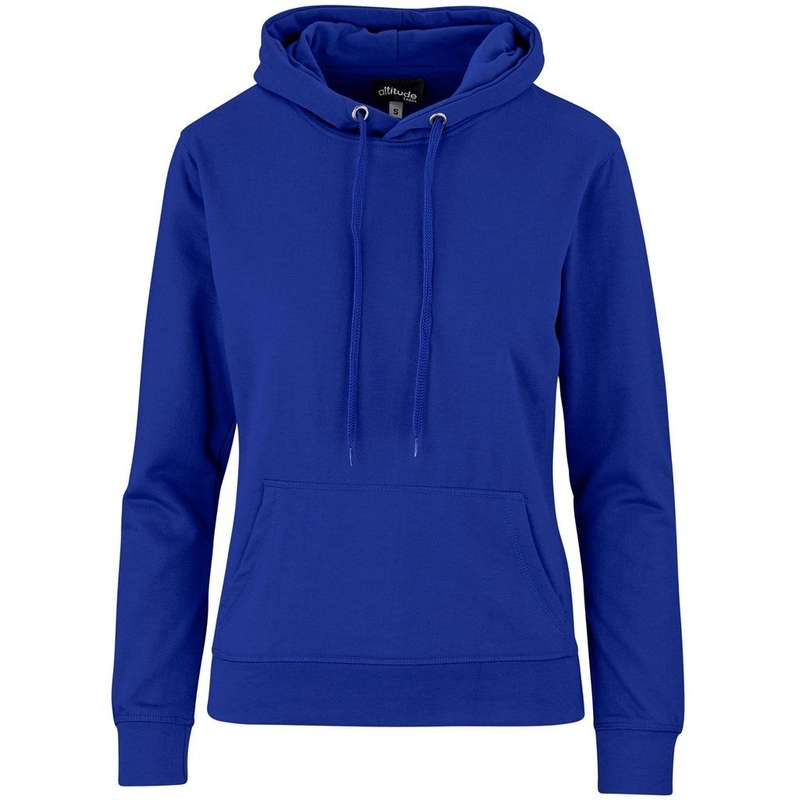 Altitude Essential Hooded Sweater - Ladies - royal blue