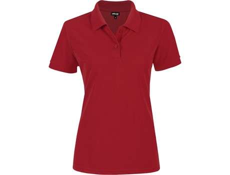 Altitude Everyday Golf Shirt - Ladies - red