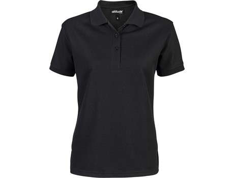 Altitude Exhibit Golf Shirt - Ladies - black