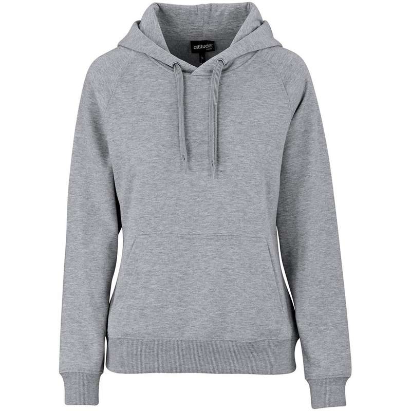 Altitude Harvard Heavyweight Hooded Sweater - Ladies - grey