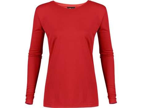 Altitude Long Sleeve All Star T-Shirt - Ladies - red