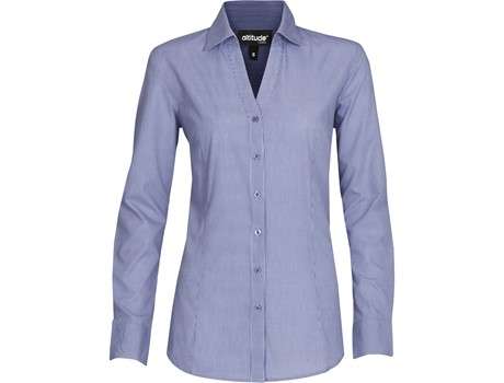Altitude Long Sleeve Northampton Shirt - Ladies - royal blue