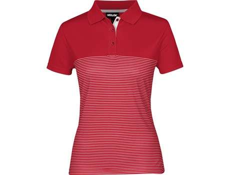 Altitude Maestro Golf Shirt - Ladies - red