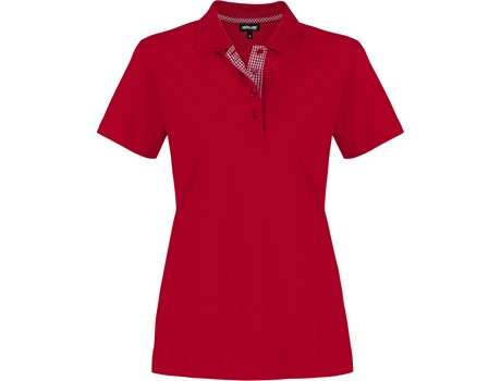 Altitude New York Golf Shirt - Ladies - red