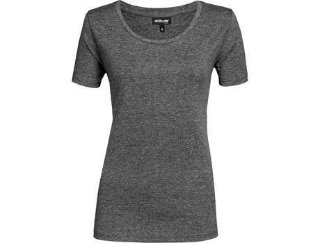 Altitude Oregon Melange T-Shirt - Ladies - charcoal