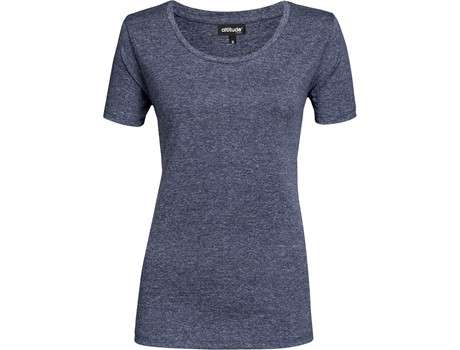 Altitude Oregon Melange T-Shirt - Ladies - navy