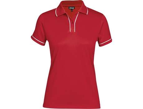 Altitude Osaka Golf Shirt - Ladies - red