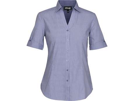 Altitude Short Sleeve Northampton Shirt - Ladies - royal blue