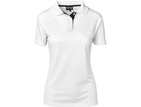 Altitude Tournament Golf Shirt - Ladies - white