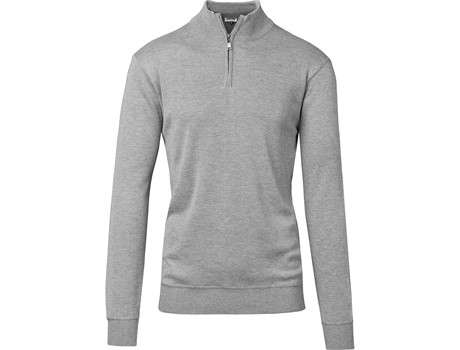 Altitude 1/4 Zip Waverley Jersey - Mens - grey