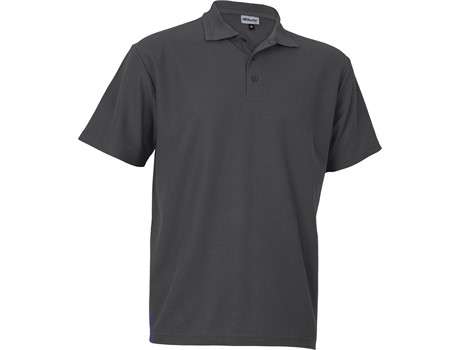 Altitude Basic Pique Golfer - Mens - charcoal