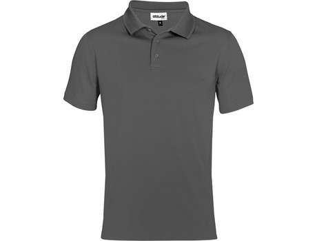 Altitude Distinct Golf Shirt - Mens - grey