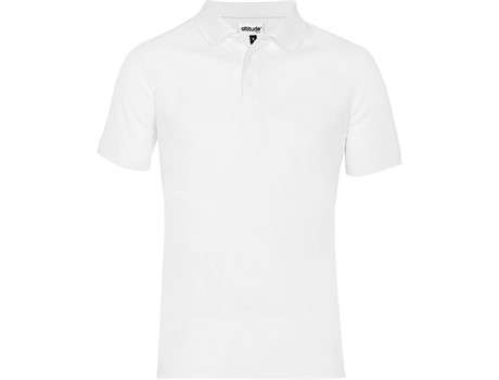 Altitude Distinct Golf Shirt - Mens - white