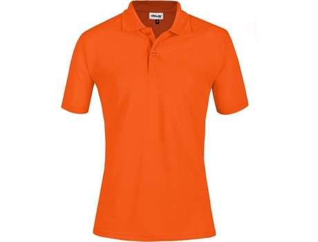 Altitude Everyday Golf Shirt - Mens - orange