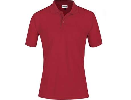 Altitude Everyday Golf Shirt - Mens - red