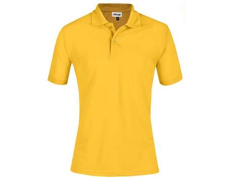Altitude Everyday Golf Shirt - Mens - yellow