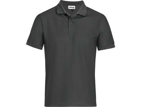 Altitude Exhibit Golf Shirt - Mens - grey
