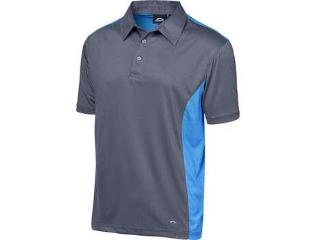 Slazenger Glendower Golf Shirt - Mens - aqua (SLAZ-11400)