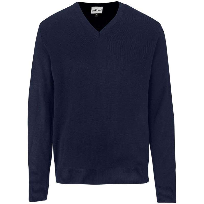 Altitude Heavyweight Ecuador V-Neck Jersey - Mens - navy