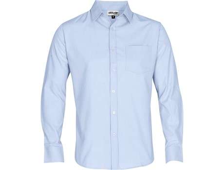 US Basic Long Sleeve Carolina Shirt - Mens - sky blue (BAS-10260)