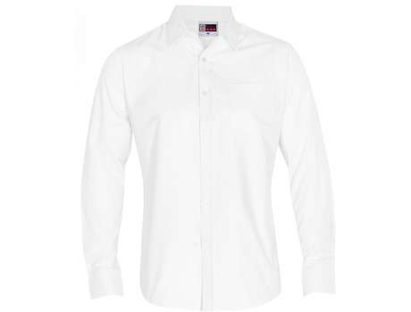US Basic Long Sleeve Carolina Shirt - Mens - white (BAS-10260)