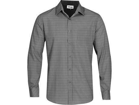 Altitude Long Sleeve Northampton Shirt - Mens - black
