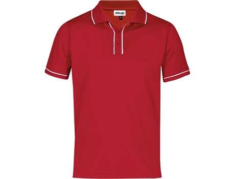 Altitude Osaka Golf Shirt - Mens - red