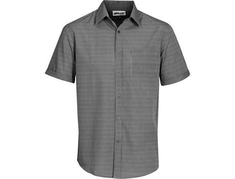 Altitude Short Sleeve Northampton Shirt - Mens - black