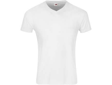 US Basic Super Club 165 V-Neck T-Shirt - Mens - white (BAS-9000)