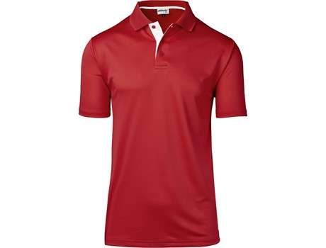 Altitude Tournament Golf Shirt - Mens - red